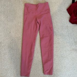 Pink old navy high rise leggings